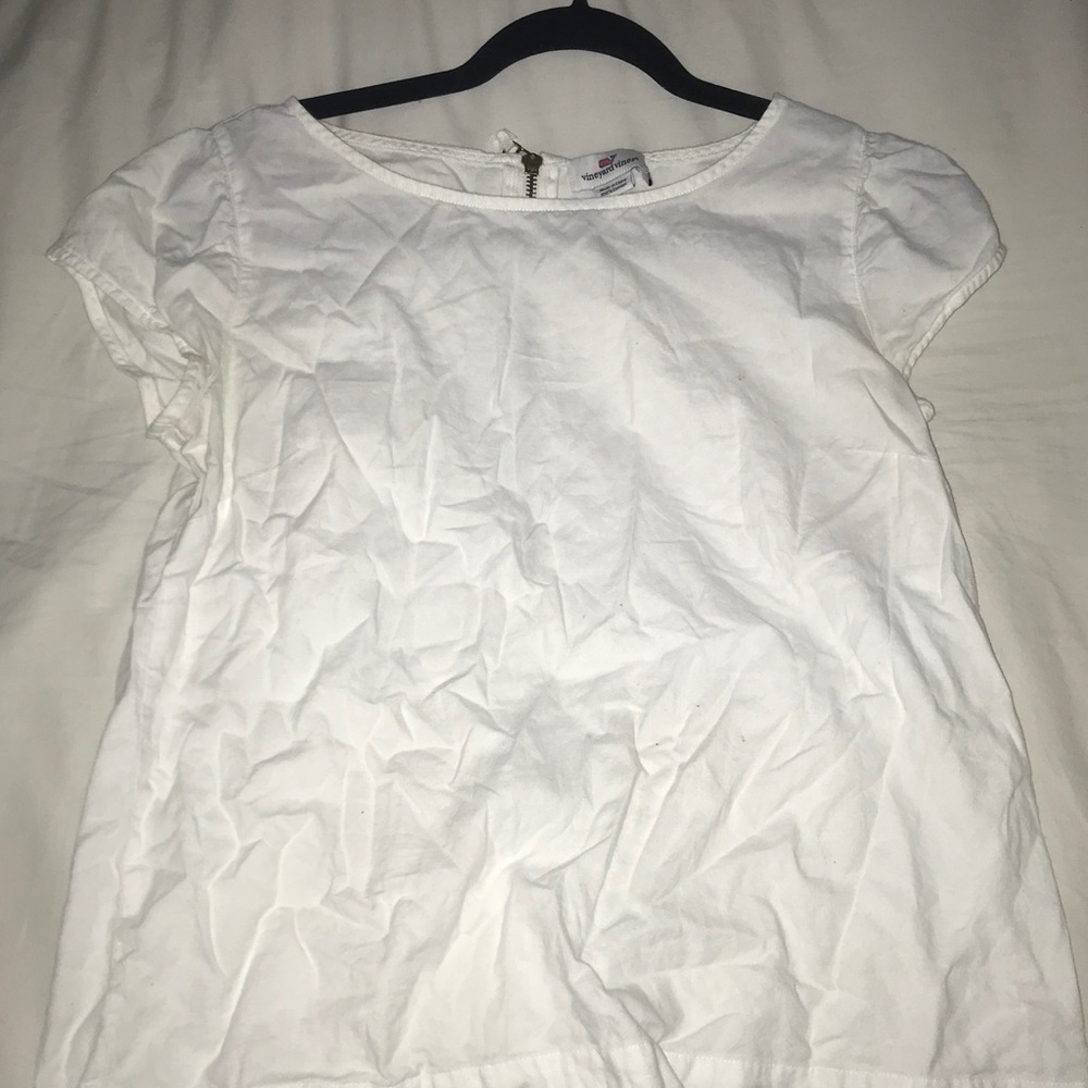 White Vineyard Vines Blouse Size XS